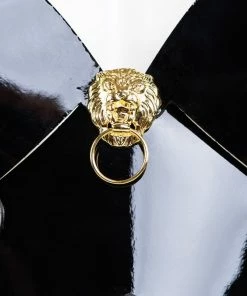 Fraulein Kink Black Italian Patent Leather Bra