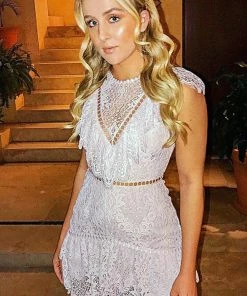 Saylor Dresses Flutter Lace Dress