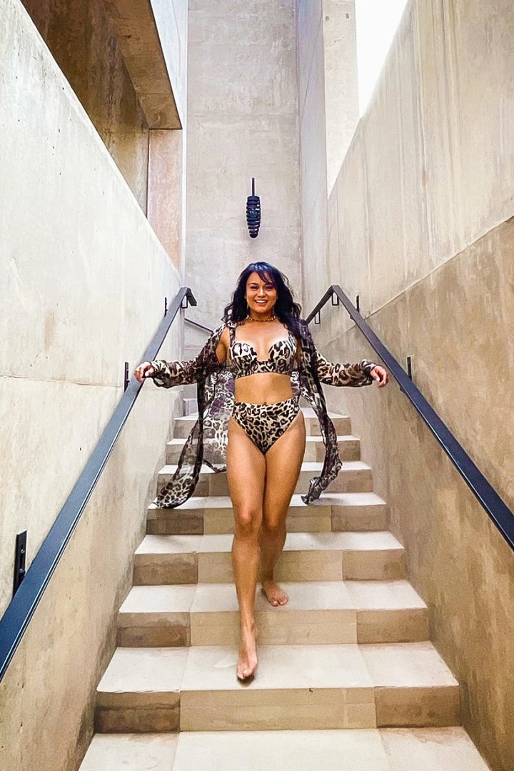 Aguaclara Leopard Print Tunic Coverup 9 Aguaclara Leopard Print Tunic Coverup