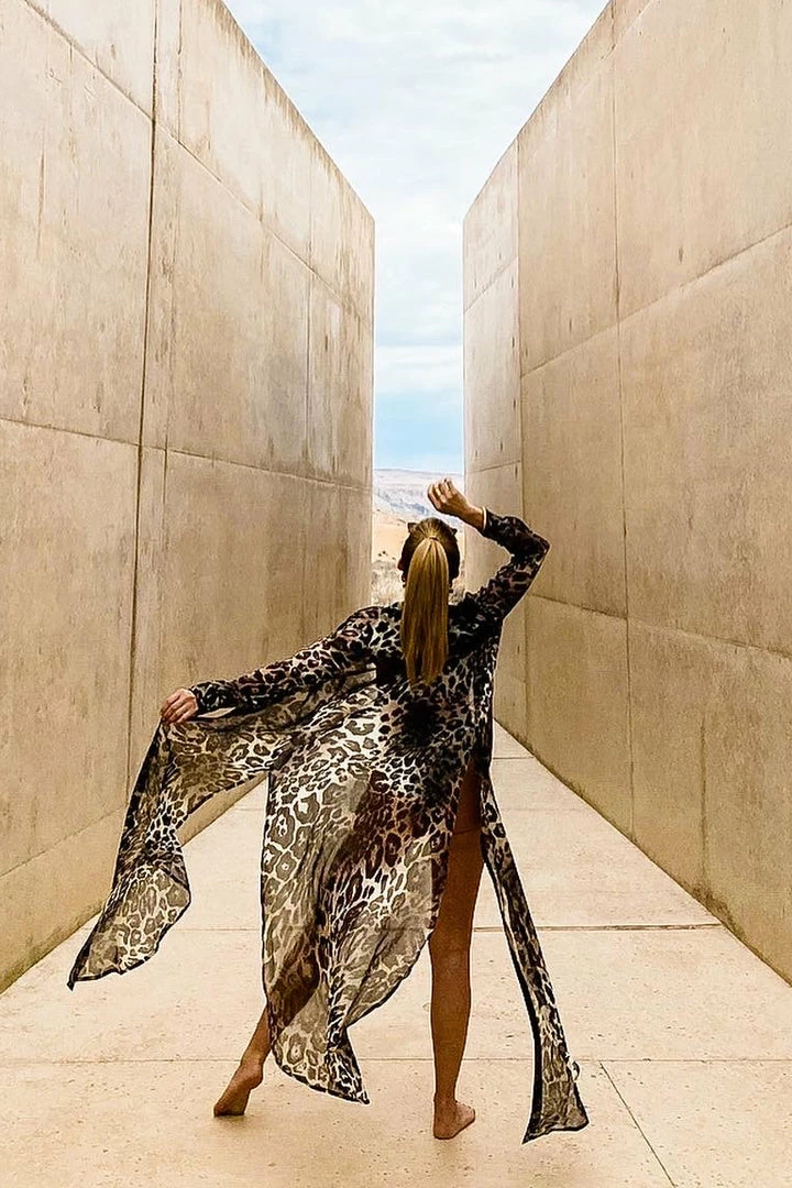 Aguaclara Leopard Print Tunic Coverup 7 Aguaclara Leopard Print Tunic Coverup