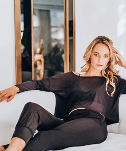 Lalita Basics Track Pants With Embellished Cuff