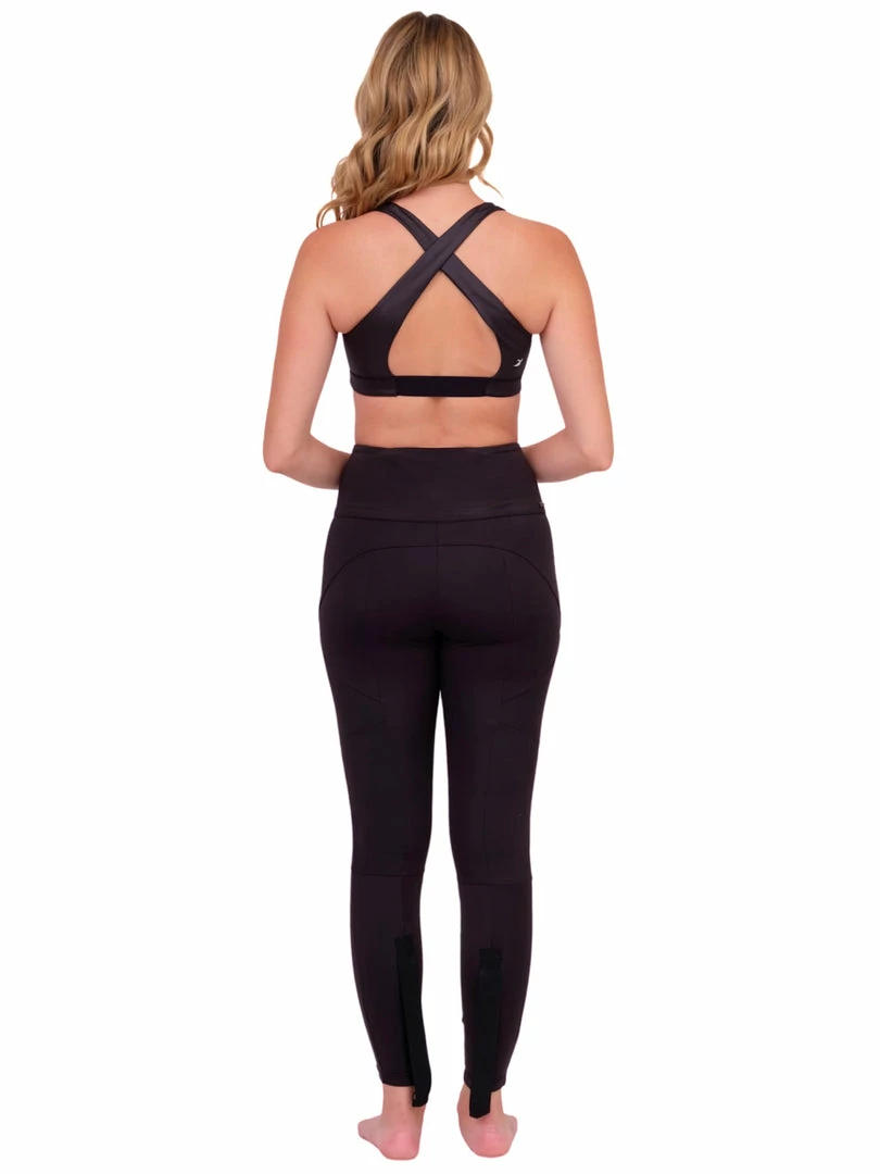 Glyder Activewear Polished Black Sports Bra 8 Glyder Activewear Polished Black Sports Bra