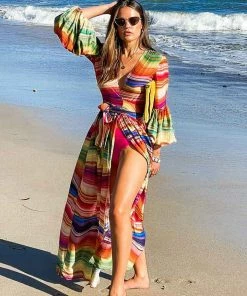 MOS Rainbow Canyon Maxi Robe Swim 22 MOS Rainbow Canyon Maxi Robe Swim