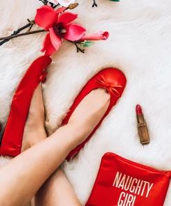 Etsy Accessories Naughty Girl Folding Slippers With Bag